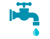 icon of a water tap