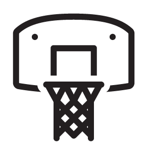 basketball hoop icon