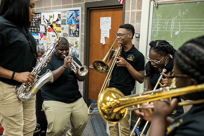 Dunbar High School band director brings show style marching to Fort Myers  for first-ever SW Florida Band Jamboree