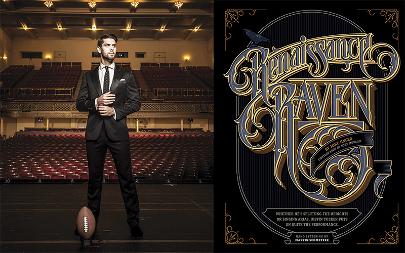 Justin Tucker Shows Off His Multi Talents