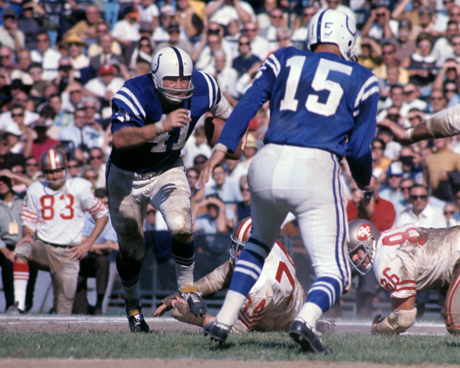 Longtime Baltimore Colts standout, former Pro Bowler Tom Matte