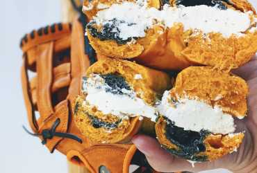  All four THB locations will be offering orange-and-black bagels for the home opener on July 29. THB Bagelry & Deli