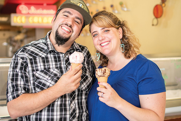  David and Laura Alima at The Charmery in Hampden. Christopher Myers