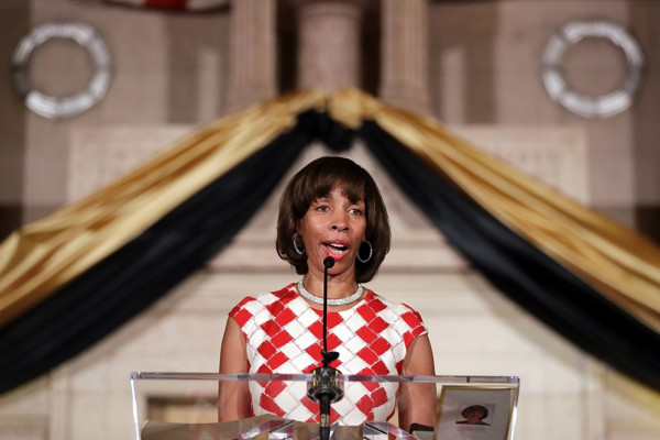  Mayor Pugh during her inauguration ceremony in 2016.AP Photo/Patrick Semansky