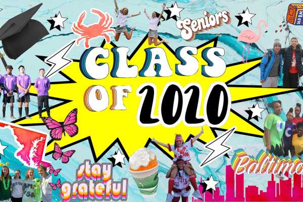  Collage art by Julia Hammerschlag, a senior herself graduating from McDonogh School in Owings Mills.  Julia Hammerschlag