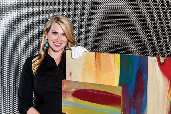  Kathleen Hamill, director of modern and contemporary art at Alex Cooper Auctioneers.Summer Kelley