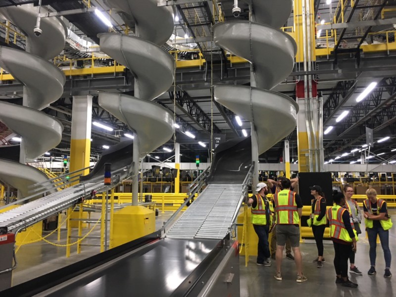 Inside Amazon’s New Baltimore County Fulfillment Center