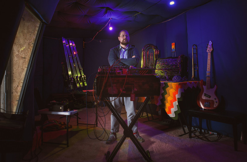 dan deacon will headline the october 27 event photography by frank hamilton