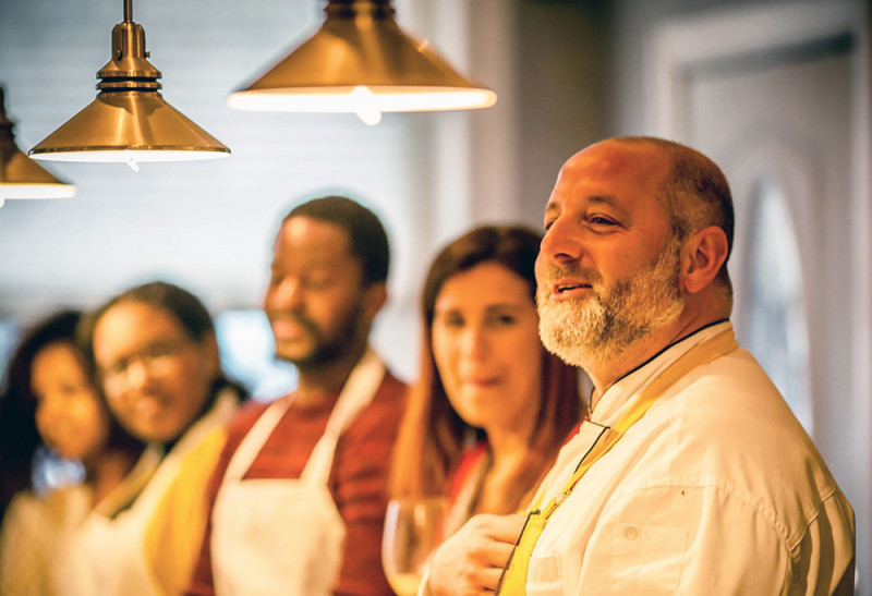 Jerry Pellegrino Expands His Cooking School Schola